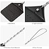 Trieez 17.5" Sturdy Leather Fly Swatter - Heavy Duty Flyswatter with Durable Metal Handle, Rustic Bug Swatter for Flies, Bees, and Mosquitoes - Black - Image 3