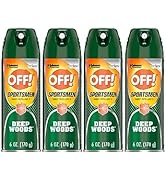 OFF! Deep Woods Sportsmen Insect Repellent Aerosol, Bug Spray Containing 30% Deet, Protects Again...