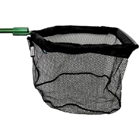 Heavy Duty Water Garden Koi Fish Pond Fish Catching16 Inch Net Head with Telescoping Pole, Koi Pond Fish Catching and Water Garden Utility Net System
