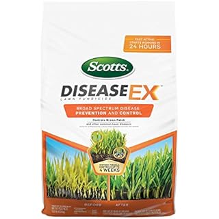 Scotts DiseaseEx Lawn Fungicide, Controls and Prevents Disease Up to 4 Weeks, Treats Up to 5,000 sq. ft., 10 lbs.