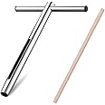 Soil Sample Probe 12 Inch with T Handle, Soil Sampler Tool, Soil Test Kit, Soil Probe for Soil Sampling Plant Care Lawn Garde