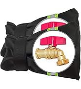 POROLIR Outdoor Faucet Covers for Winter - Upgraded Thicken 8.5" H x 6.1" W Outside Garden Faucet...