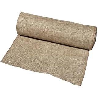 Sandbaggy Burlap Fabric Roll | Constructed from Industrial Grade Burlap Fiber | Great for Home Decor & Weddings & Table Runners (24 Inch x 100 Ft - 4 Rolls)