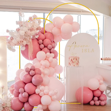 gold arch backdrop stand