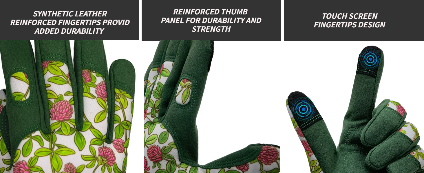 MSUPSAV GARDENING,GARDEN GLOVES,GARDENING GLOVES,WORK GLOVES WITH TOUCHSCREEN