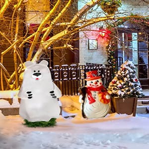 Garden Stakes U-Shaped Tent Stakes Galvanized Landscape Staples Ground Stakes Christmas Decorations