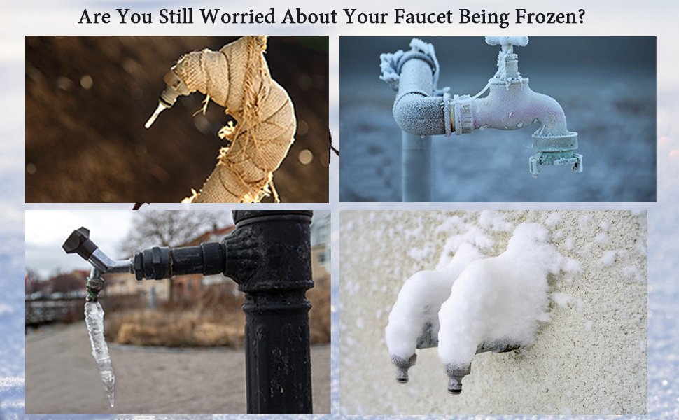 spigot covers winter insulated