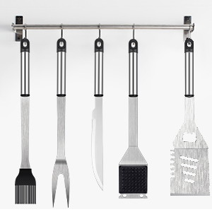 Set for Men & Women Grilling