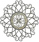 Touch of Class Reuben Wall Art Decor Bronze - Metallic Craftsmanship - Openwork Medallion Design,...