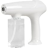 TopNeon Mist Spray Gun Nano Atomizer - Electrostatic Portable Sprayer - Rechargeable Cordless Handheld Steamer Machine with S