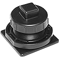 Rubbermaid Commercial Products Stock Tank Drain Plug Kit, 1.5-Inch, Compatible with all Stock Tanks