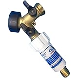 Blue Penguin Freeze Miser® & 2-Way Y Valve Shut-Off ¾ Inch Brass Hose Connector