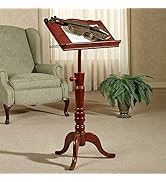 Touch of Class Aubrie Music Stand Adjustable Classic Cherry One Size - Traditional Wooden Artisan...