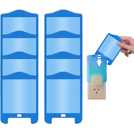 ZVVN 8 Pack Refill Cartridges Kit for Raid Essentials Light, Replacement Glue Cards Compatible with Raid Plug-in Blue Light Indoor (8 Pack)