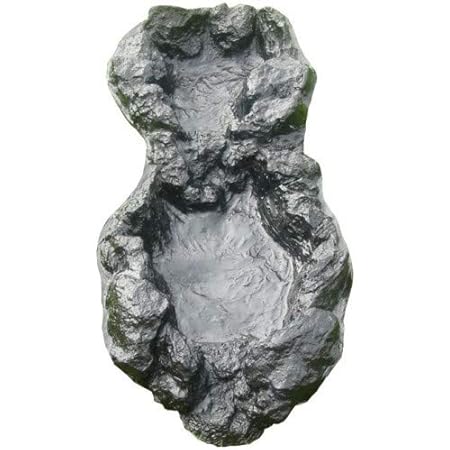 PondH2o Medium II Pond Watercourse with 2 Pools, Rugged Lightweight PVC Water Garden Pond Waterfall Spillway