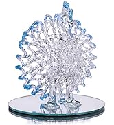 Hand Blown Glass Figurines Mini Cake Topper Decoration for Party Birthday Wedding Christmas Decor...