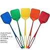 Smart Swatter Fly Swatters | Assorted Color 2 Pack | Picks UP The Bug w/ 904 Spikes | Patented & Made in The USA | Insects, Bugs and Fly Killer - Image 3