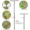 TIRYIUOU 36Inch Soil Sampler Probe Stainless Steel Soil Core Sampling Probe with Foot Pedal Soil ProbeTIRYIUOU 36Inch Soil Sampler Probe Stainless Steel Soil Core Sampling Probe with Foot Pedal Soil Probe - Image 3