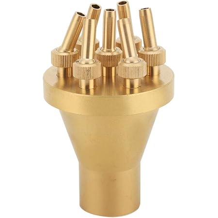 FNPT 1" DN25 2 Tier Center Straight Style Fountain Nozzle Garden Pond Spray pond fountain head Tool for Home Garden