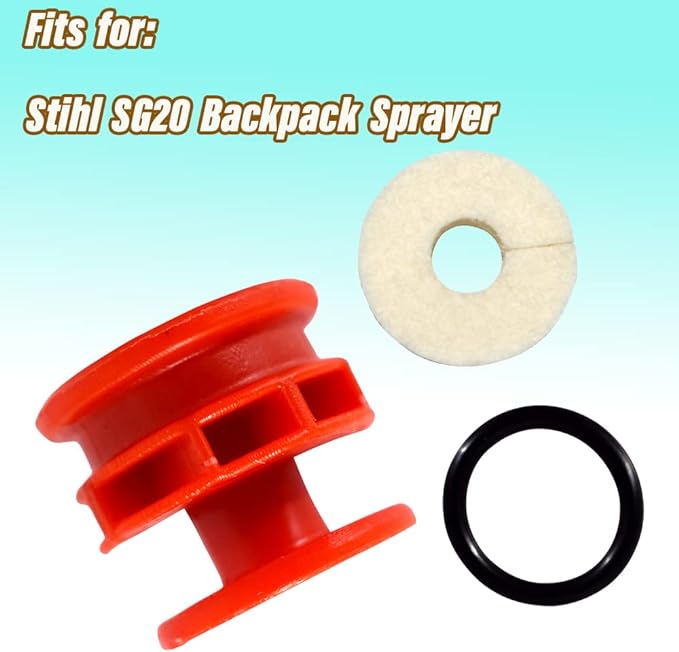 CULMKARI Pump Piston Seal Kit Fits for Stihl SG20 Backpack Sprayer Replaces 4247 007 1002 42470071002 - Image 2