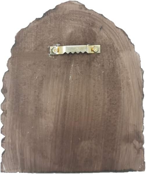 MUAMAX Fairy Garden Door Accessories Miniature Fairy Doors Wall Indoor/Outdoor Mystical Door for Tree Trunk (Brown) - Image 3