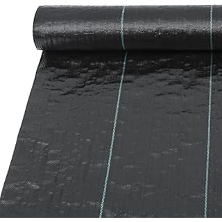 YITAHOME 6.5x300FT Weed Barrier Landscape Fabric Heavy Duty Premium 3.2oz Weed Block Gardening Mat, Driveway Fabric Ground Cover Weeds Control Geotextile Fabric, Landscaping