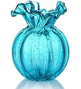 Hand-Blown Glass Vase Collection Modern Art Design Decorative Flower Vase for Home Decor Living R...