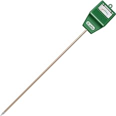 Dr.meter Soil Moisture Meter Tester for Plants, Long Probe Hygrometer Moisture Sensor for Houseplants Indoor Outdoor Garden L