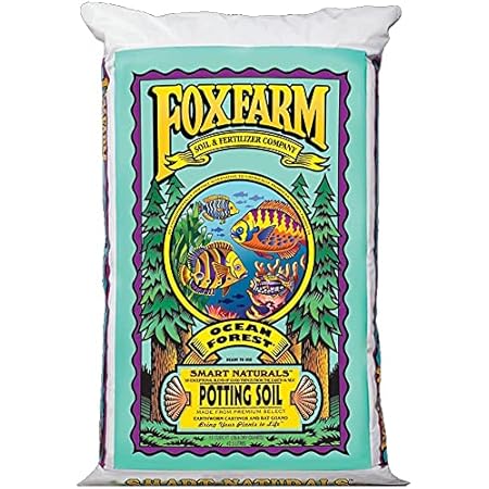 Fox Farm Ocean Forest Potting Soil, 1.5 cu ft (1 Pack) (FFOF1.5)