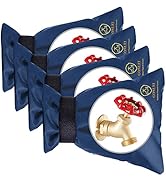GonLei 4Pack 5.5" W x 7.4" H Outdoor Faucet Cover High Faucet Insulation Cover Winter Hose Bib In...
