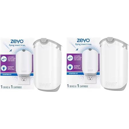 Pro Zevo Flying Insect Trap Starter Kit 2 Pack