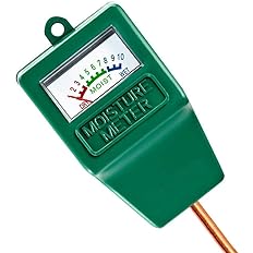 Hathdia Soil Moisture Meter,Plant Hygrometer Moisture Sensor Plant Water Monitor for Potted Plants,Garden,Farm, Lawn(No Batte