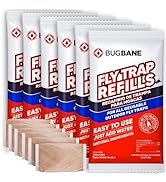 Fly Trap Bait Refills 6x30g. Natural Fly Magnet Bait Refill for All Reusable Outdoor Fly Traps. F...