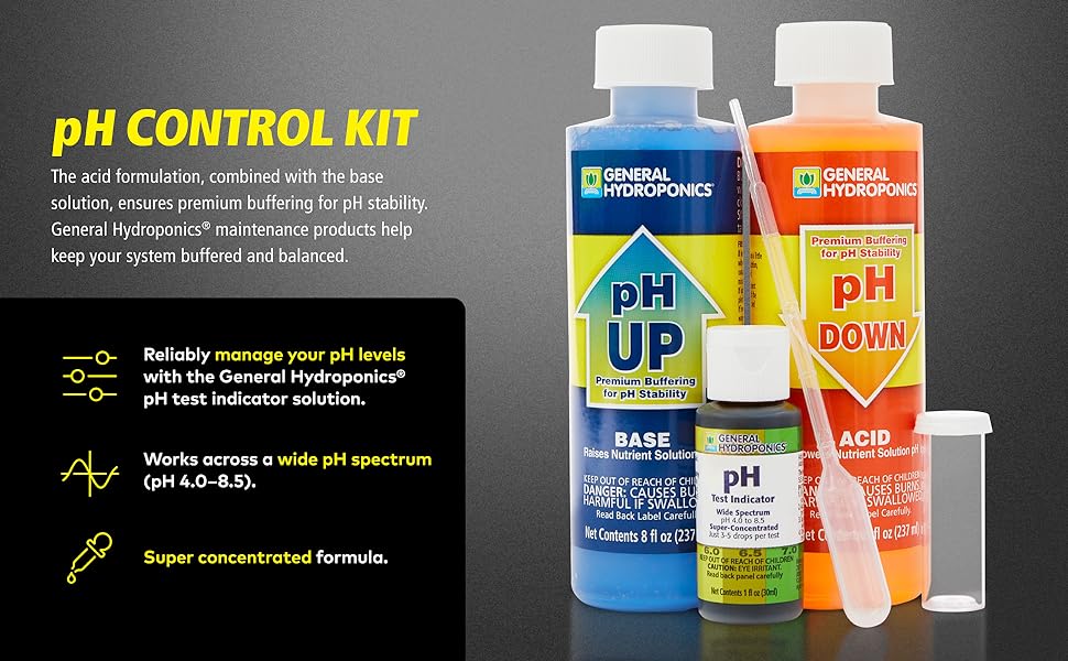 General Hydroponics pH Control Kit