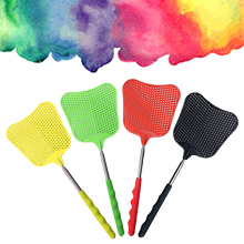 fly swatters metal handle heavy duty outdoor classroom indoor kids flyswatter plastic extendable