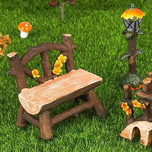 Fairy Village Garden Furniture