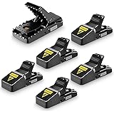 Mouse Trap, Mice Traps That Work Best Snap Traps for Small Mice and Mouse Outdoor Indoor Quick Kill and Reusable Mouse Traps