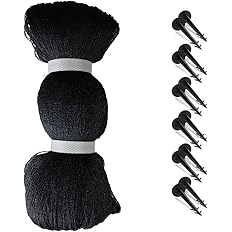 Rainleaf Pond Netting, 7' x 10' Pond Net Cover, Koi Pond Netting for Leaves, Heavy Duty Koi Pond Net Protecting Koi Fish from