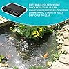 SDLDEER Pond Liner, 20 Mil HDPE Pond Liners for Outdoor Ponds, 7 X 10ft Large Size Plastic Pond for Garden Landscape, Aquaculture, Pond, Construction Site - Image 3