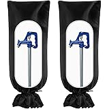 2 Pack Outdoor Faucet Covers for Winter, 13" W x 25" H Sprinkler Freeze Protector, Outside Yard Hydrant Insulated Hose Bib Pr