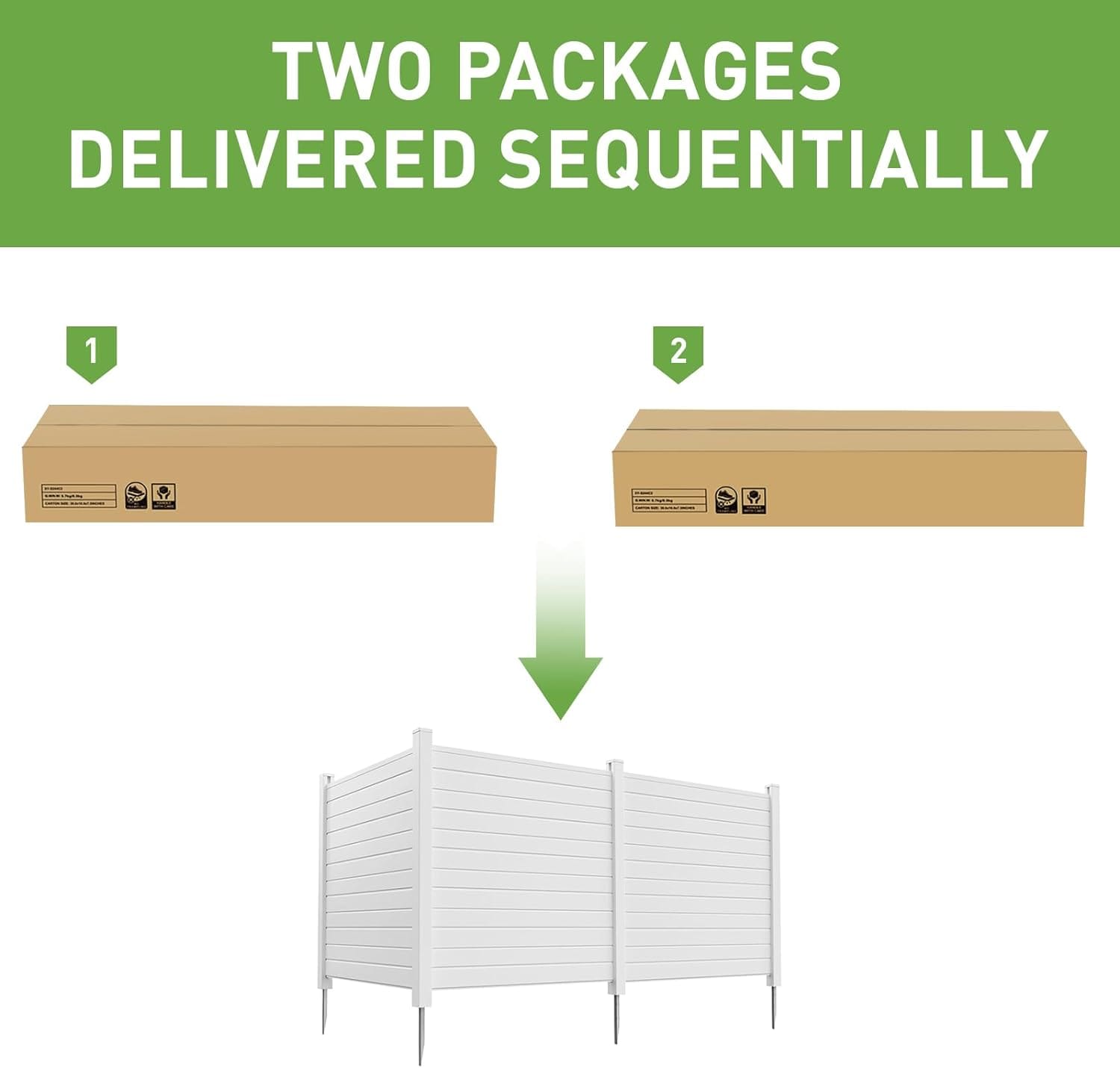 Caprihom Rejilla para valla de aire acondicionado de 50 pulgadas de ancho x 50 pulgadas de alto, carcasa de vinilo para valla de privacidad, panel de pantalla para equipo de piscina, kit de paneles y pantallas de privacidad para exteriores (paquete de 2) - Image 21