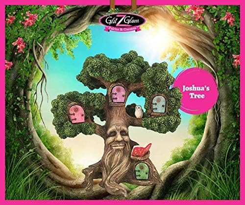 GlitZGlam Fairy Garden Enchanted Joshua’s Miniature Tree (10.5 Inch Tall) for The Garden Fairies and Lawn Gnomes. A Fairy Garden Accessory - Image 2
