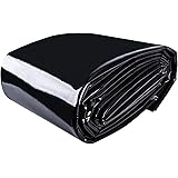 MYFAMIREA 20 FT x 25.2 FT Pond Liner, 20 Mil HDPE Pond Liner Pond Skins, Sun Resistant Preformed Easy Cutting Pond Liner Unde