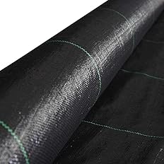 ECOgardener Premium 5oz Landscape Fabric, 3ft x 50ft Pro Garden Weed Barrier - Durable & Heavy Duty Weed Block Gardening Mat,