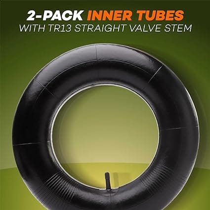 AR-PRO 4.80/4.00-8" Heavy Duty Replacement Inner Tube with TR-13 Straight Valve Stem (2-Pack) - for Wheelbarrows, Mowers, Hand Trucks and More - Image 3
