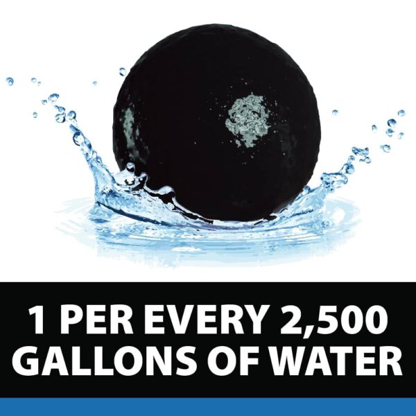 CrystalClear PondShock Ball, Natural Enzymes & Live Bacteria, Freshwater Clarifier Shock Treatment, Muck & Sludge Remover for Small Pond & Outdoor Water Garden Ponds, Koi Fish & Aquatic Plants Safe - Image 3