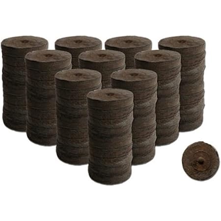 100 Count- Jiffy 36 MM Peat Soil Pellets
