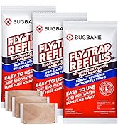 Fly Trap Bait Refills 3x30g. Natural Fly Magnet Bait Refill for All Reusable Outdoor Fly Traps. F...