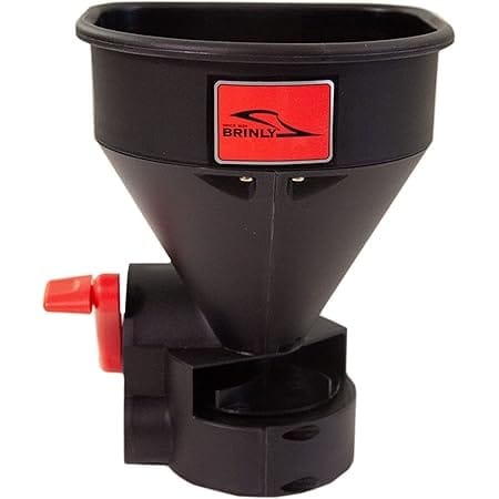 Brinly HHS3-5BH 5lb. All-Season Handheld Spreader with Easy-Fill Design for Seed, Ice Melt, & Fertilizer