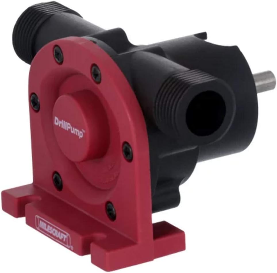 Milescraft 1314 DrillPump750 - Self Priming Water Pump Attachment for Drills - Water Transfer Pump - Uses Common Garden Hose - 750 Gallons per Hour - Image 2